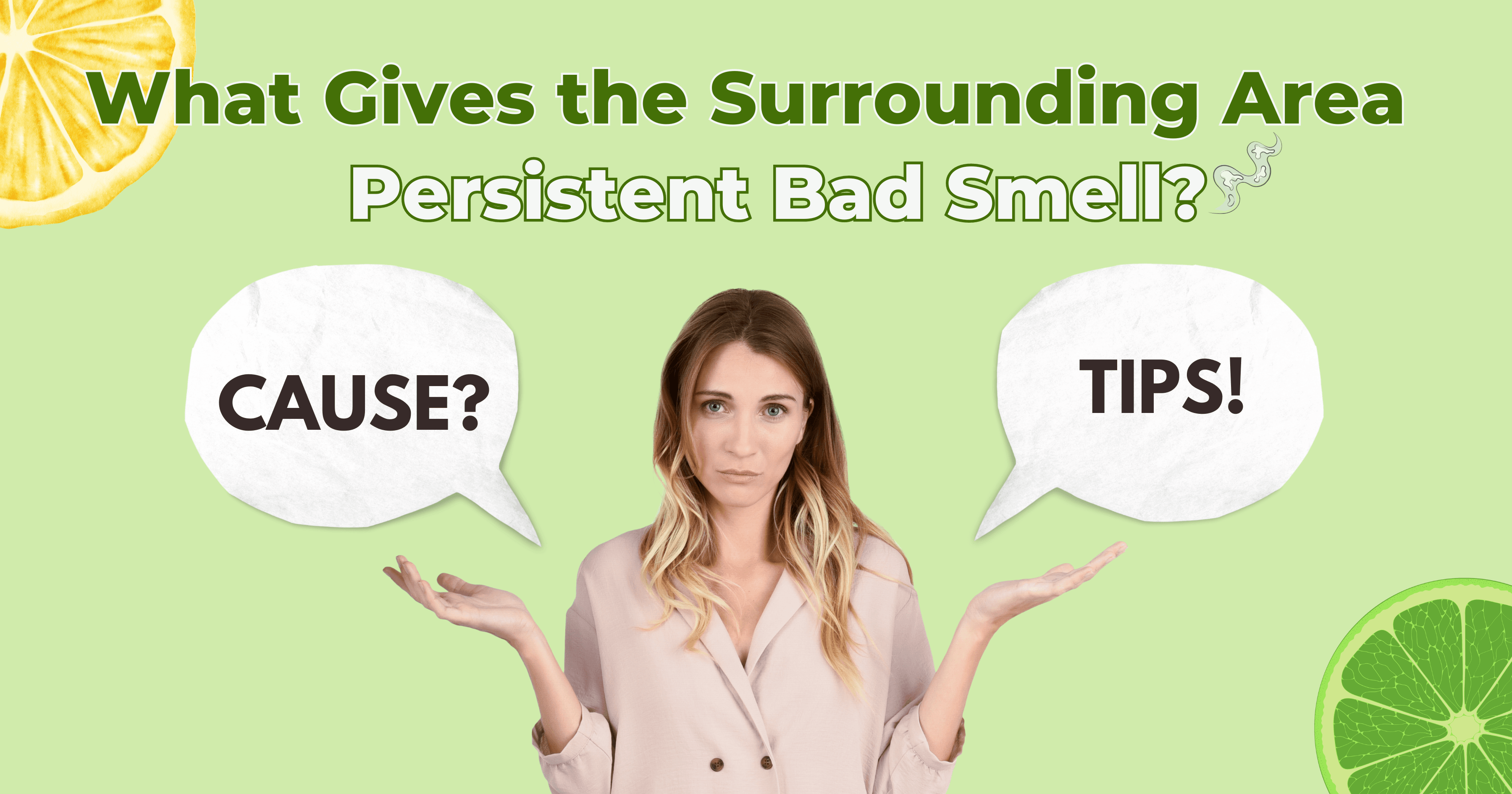 What Gives the Surrounding Area Persistent Bad Smell?